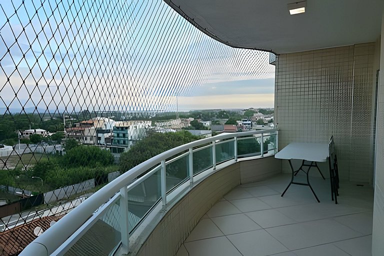 Ap Amplo 3 Quartos • 8 Pessoas • 1km da Praia