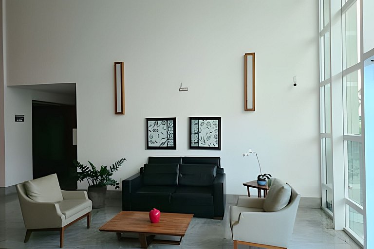 Ap Amplo 3 Quartos • 8 Pessoas • 1km da Praia