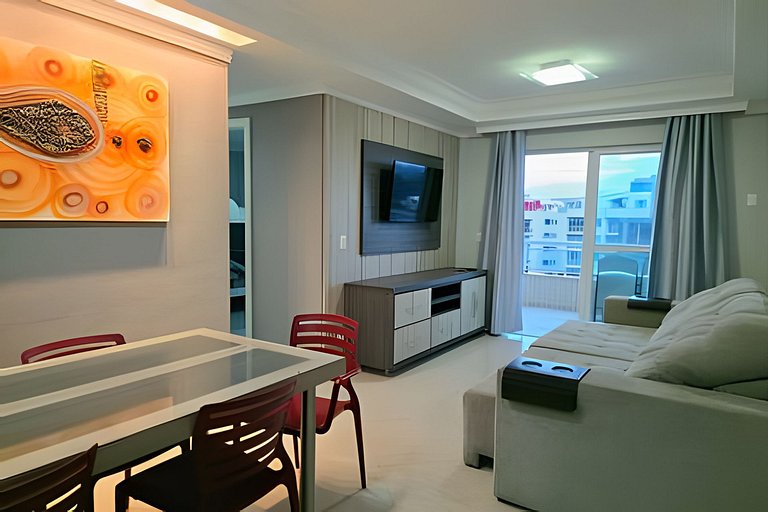 Ap Amplo 3 Quartos • 8 Pessoas • 1km da Praia