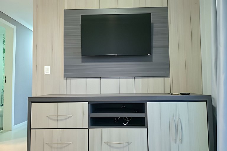 Ap Amplo 3 Quartos • 8 Pessoas • 1km da Praia