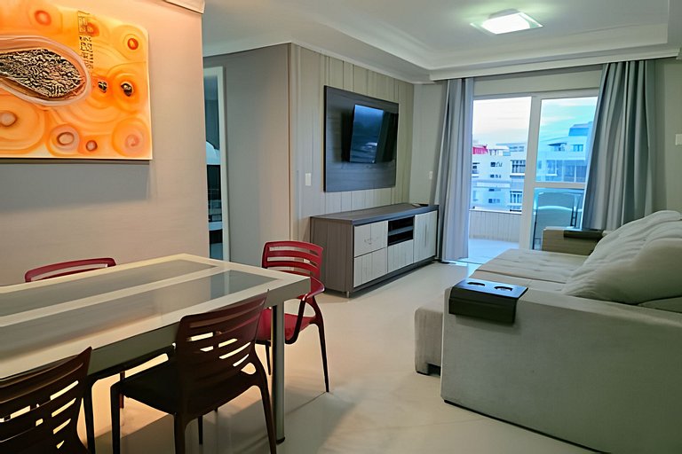 Ap Amplo 3 Quartos • 8 Pessoas • 1km da Praia