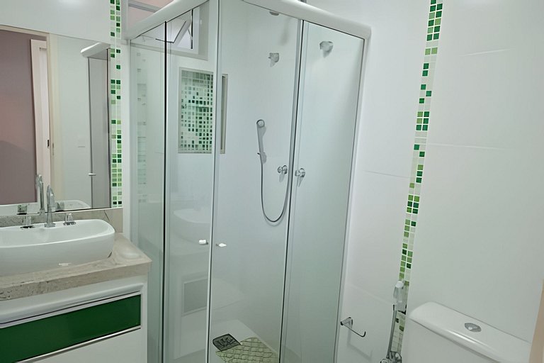 Ap Amplo 3 Quartos • 8 Pessoas • 1km da Praia