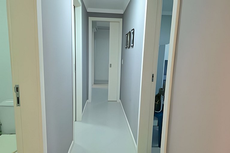 Ap Amplo 3 Quartos • 8 Pessoas • 1km da Praia