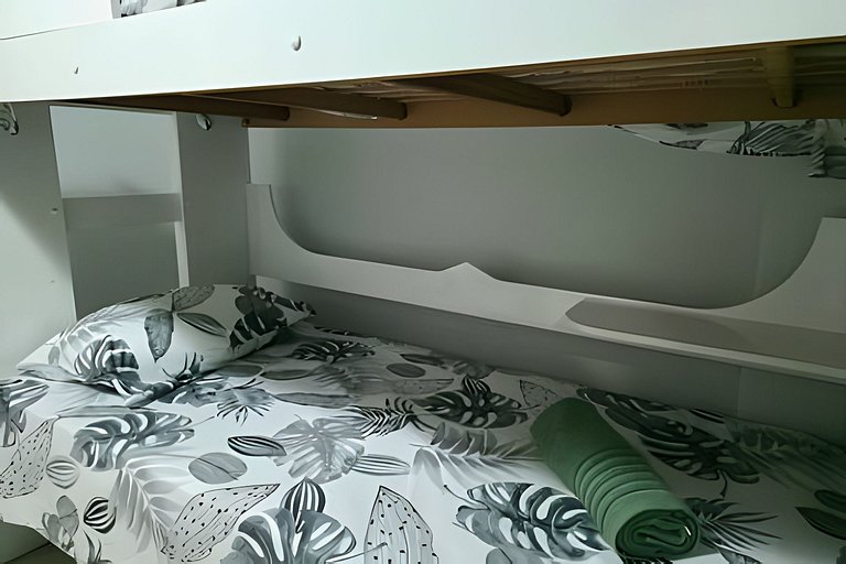 Ap Amplo 3 Quartos • 8 Pessoas • 1km da Praia