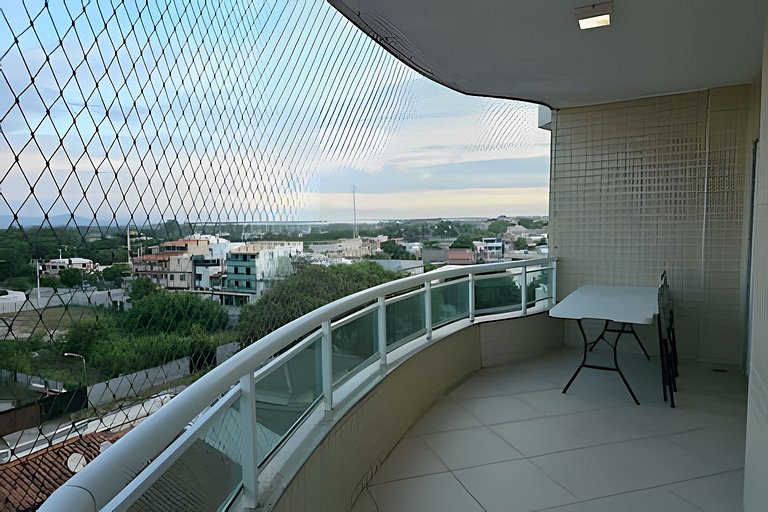 Ap Amplo 3 Quartos • 8 Pessoas • 1km da Praia