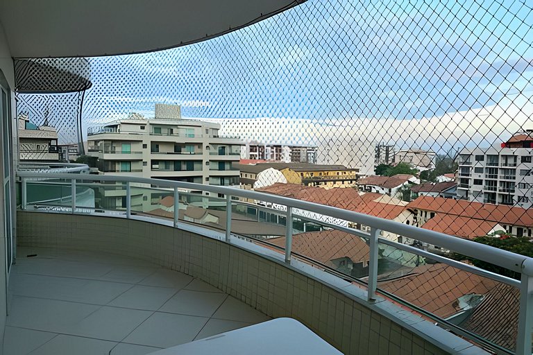 Ap Amplo 3 Quartos • 8 Pessoas • 1km da Praia