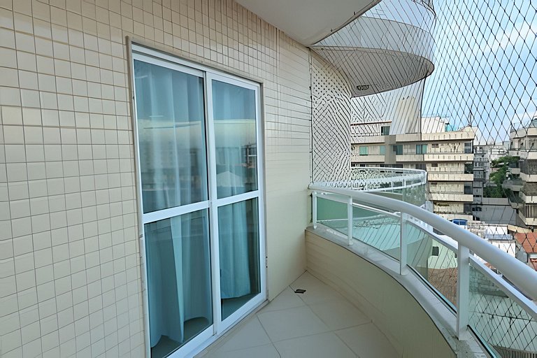 Ap Amplo 3 Quartos • 8 Pessoas • 1km da Praia