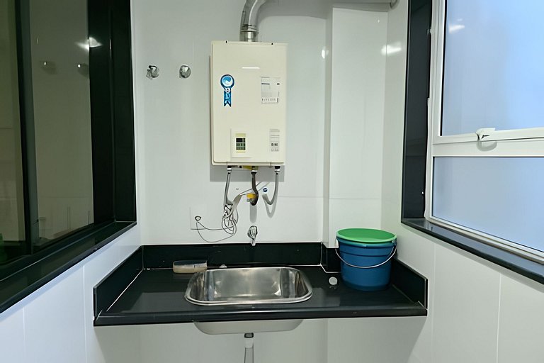 Ap Amplo 3 Quartos • 8 Pessoas • 1km da Praia