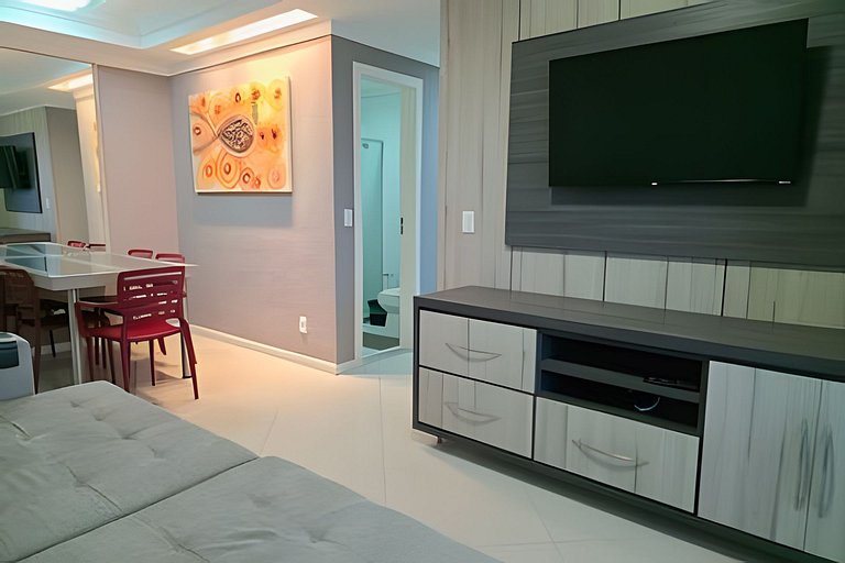 Ap Amplo 3 Quartos • 8 Pessoas • 1km da Praia