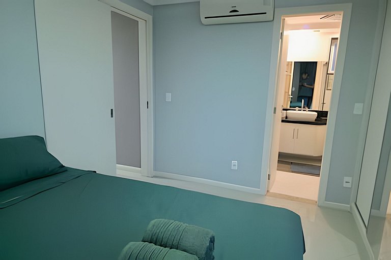 Ap Amplo 3 Quartos • 8 Pessoas • 1km da Praia