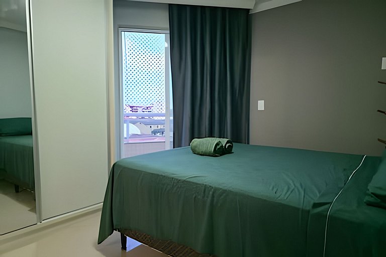 Ap Amplo 3 Quartos • 8 Pessoas • 1km da Praia