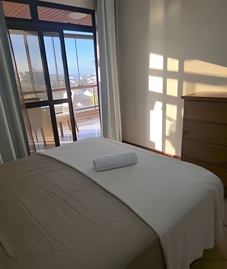 Apto Amplo com Piscina | 250m Praia das Dunas