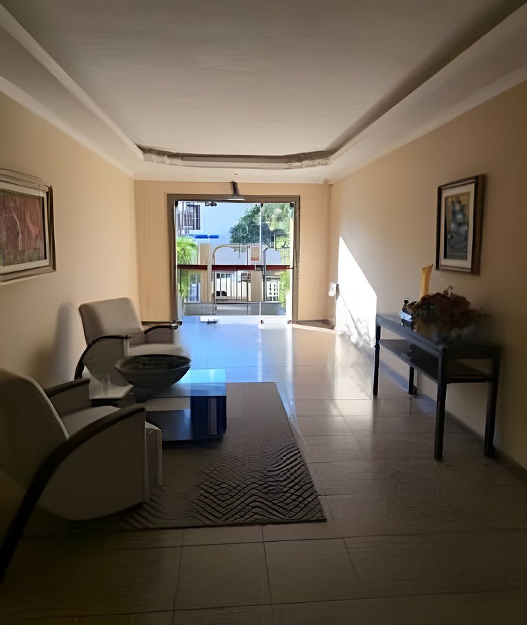 Apto Amplo com Piscina | 250m Praia das Dunas