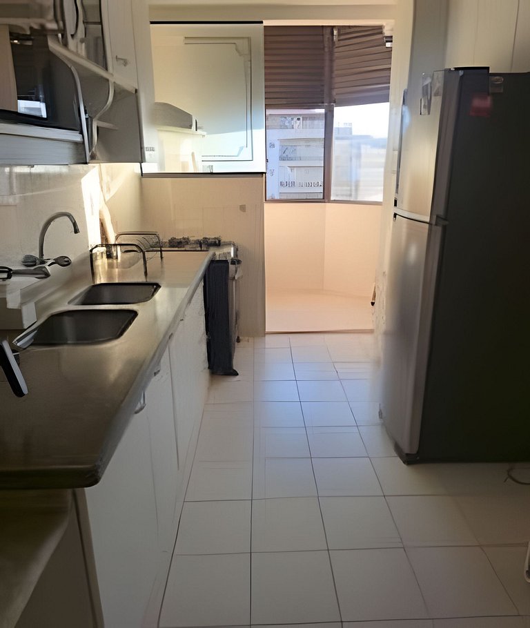 Apto Amplo com Piscina | 250m Praia das Dunas