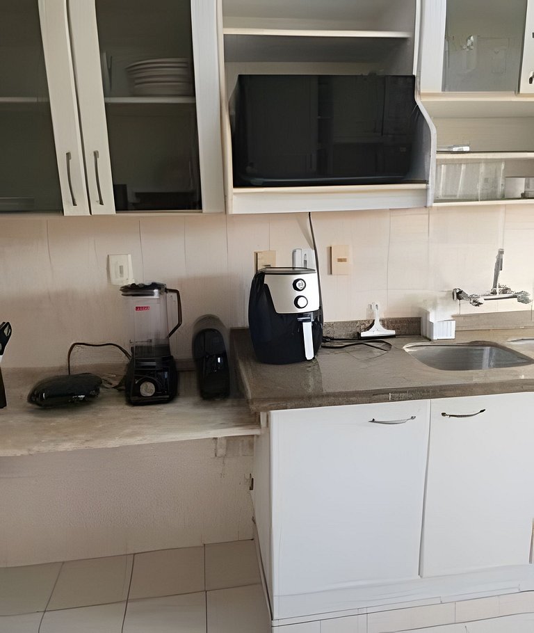 Apto Amplo com Piscina | 250m Praia das Dunas