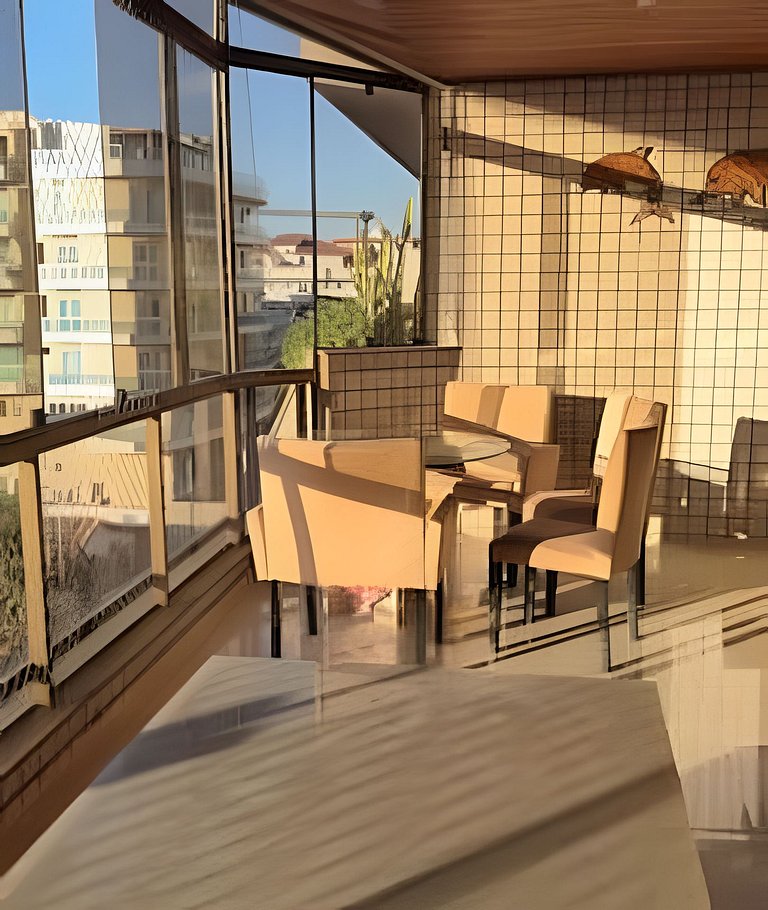 Apto Amplo com Piscina | 250m Praia das Dunas