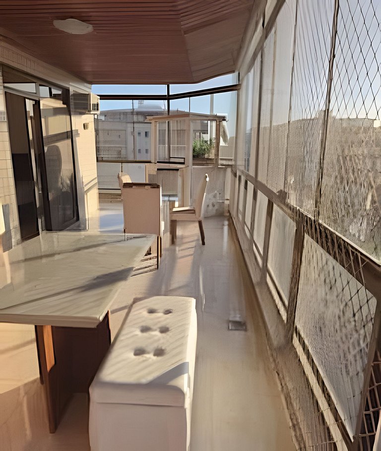 Apto Amplo com Piscina | 250m Praia das Dunas