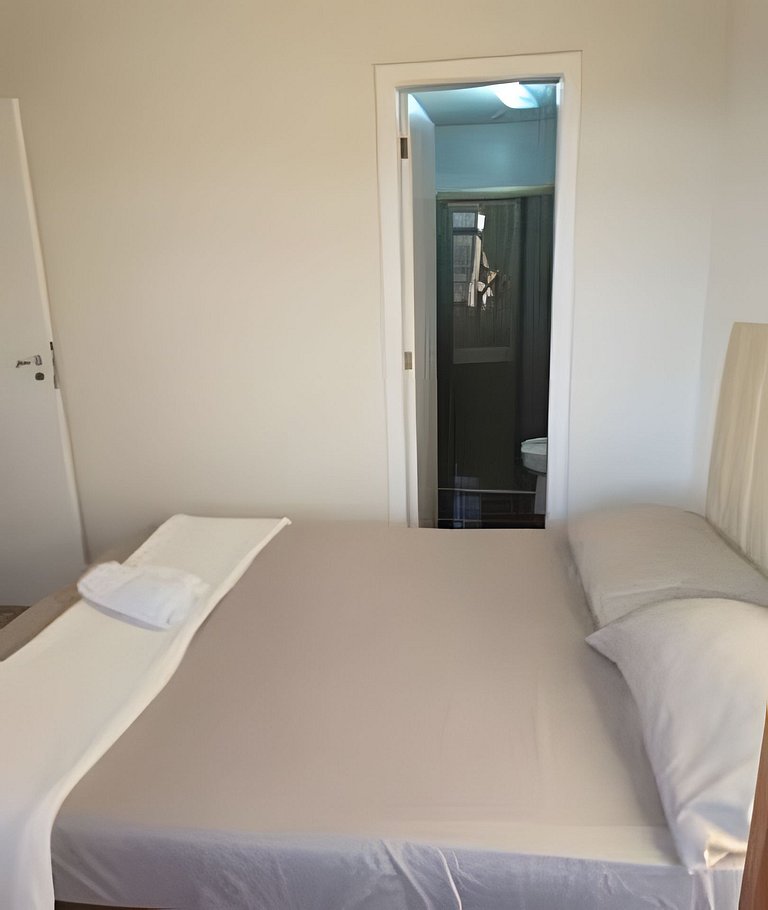 Apto Amplo com Piscina | 250m Praia das Dunas