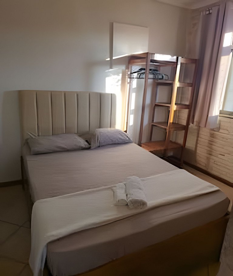 Apto Amplo com Piscina | 250m Praia das Dunas