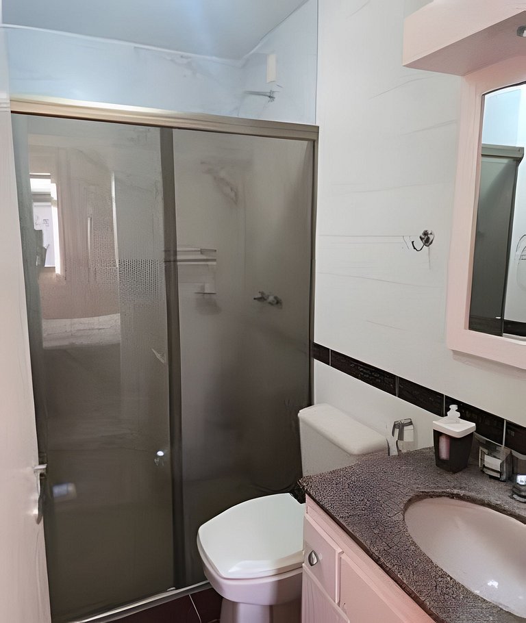 Apto Amplo com Piscina | 250m Praia das Dunas