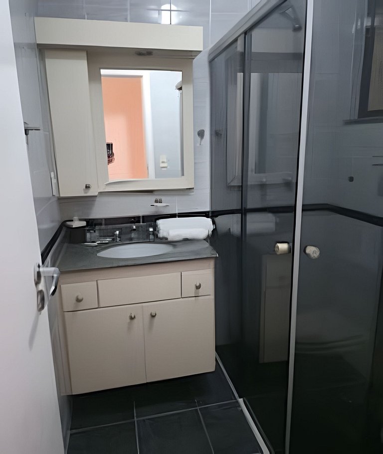 Apto Amplo com Piscina | 250m Praia das Dunas