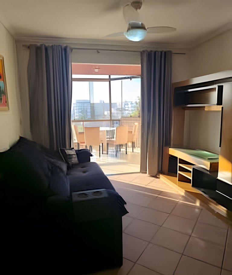 Apto Amplo com Piscina | 250m Praia das Dunas