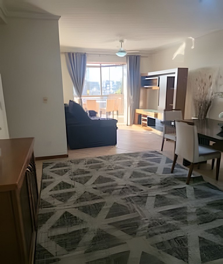 Apto Amplo com Piscina | 250m Praia das Dunas